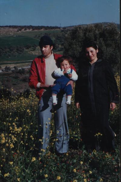 masaoui avec mes parent